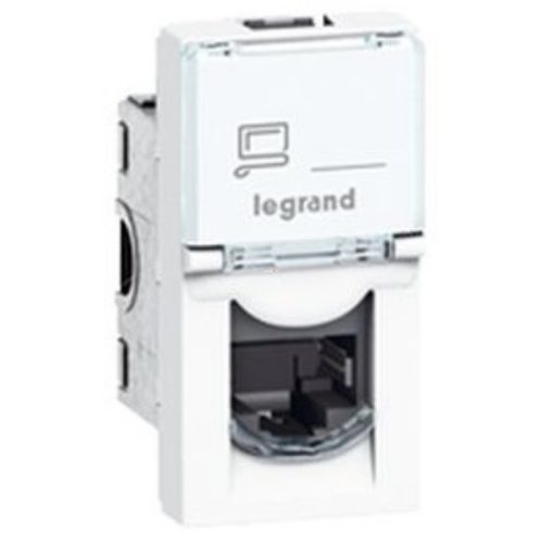 Legrand RJ45 számítógép csatl. fehér Cat6 UTP, 076561