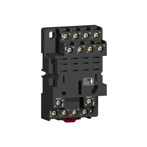 Schneider Harmony foglalat, RPM4... teljesítményreléhez, 4CO, vegyes elrendezésű, csavaros (RPZF4)