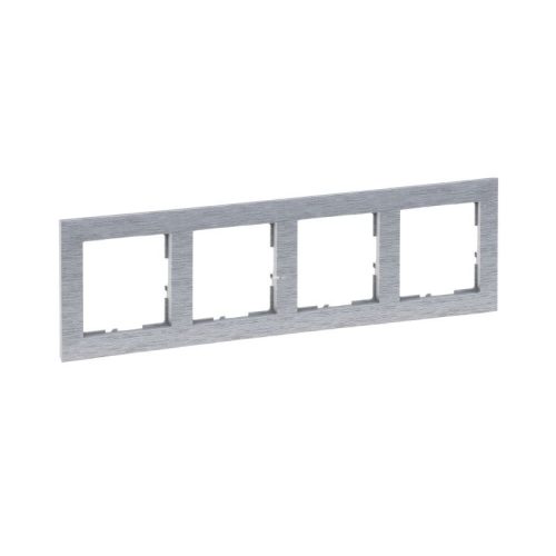 Legrand Suno csiszolt alumínium keret 4-es 721564