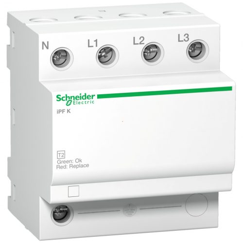 Schneider ACTI9 iPF túlfeszültség-korlátozó, fixbetétes 40kA, 3P-N, 340V (A9L15688)