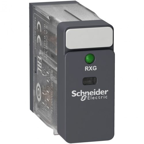 Schneider RXG interfész relé, 2CO, 5A, 24VAC, LED RXG23B7