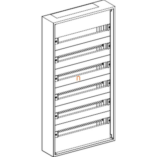 Schneider Prisma SeT Pack szekrény 6S (6 soros) LVS08006