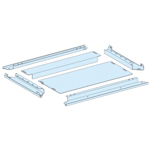 Schneider Prisma SeT IP30 2 részes kábelbevezető lemez, W=650mm, D=400mm LVS08496