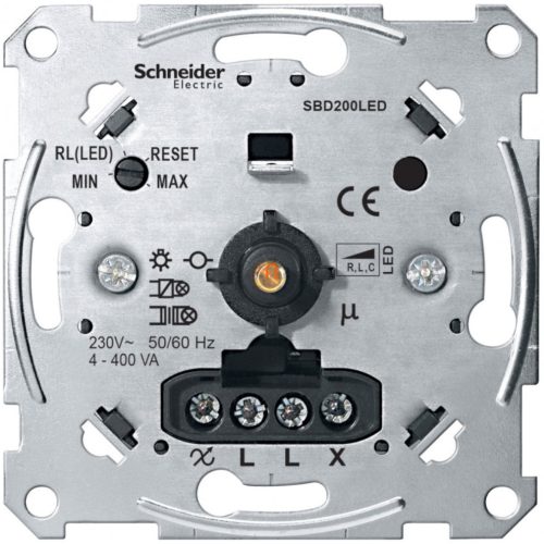 Schneider Merten forgatógombos LED dimmer, 4-440W MTN5134-0000