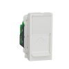 Schneider Unica 1 x RJ45 aljzat, 1 modulos, Cat. 6 - FTP (System+)