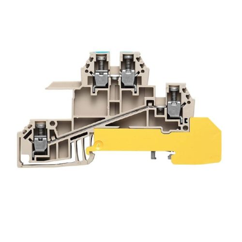 Weidmüller elosztósorkapocs-tömb N-sínhez WDL 2.5/S/N/L/PE (0,13-4mm2), 400V/24A 1030700000