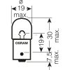 Osram Ultra Life 5007ULT R5W BA15s jelzőizzó