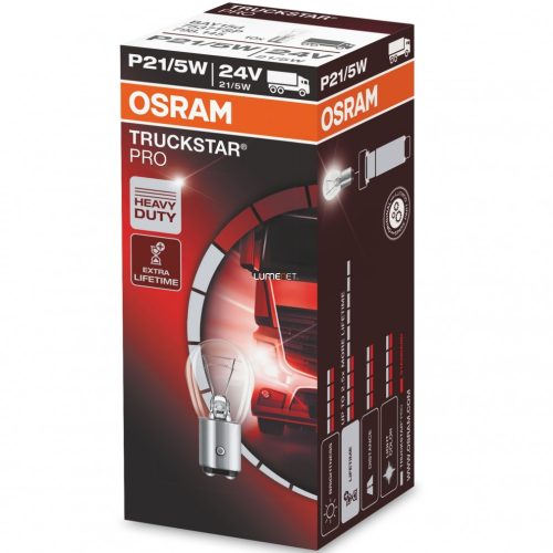 Osram Truckstar Pro 7537TSP P21/5W 41050W 24V BAY15d