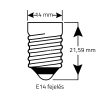 Osram SPECIAL T26/57 CL 15W 230V E14