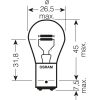 Osram Original Line 7537 P21/5W 24V