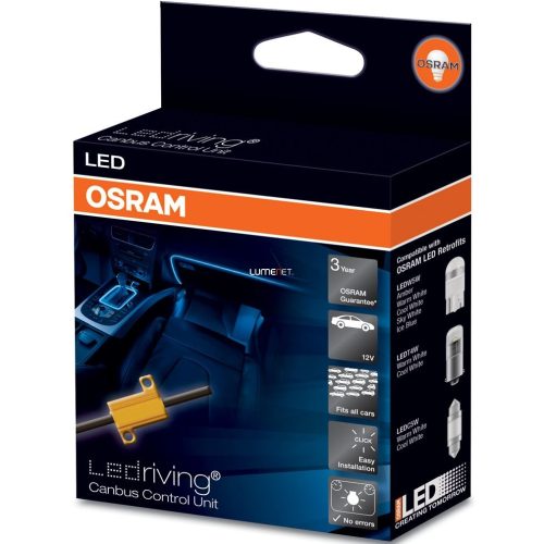 Osram Canbus Control Unit 5W ellenállás LEDCBCTRL101 2db/csomag