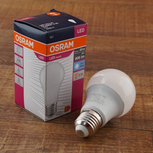 Osram E27 8,5W/4000K LED fényforrás