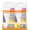 Osram E27 LED Star 4,9W 470lm 2700K melegfehér 200° - 40W izzó helyett