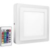 Ledvance LED Color + White Square fali/mennyezeti LED lámpa