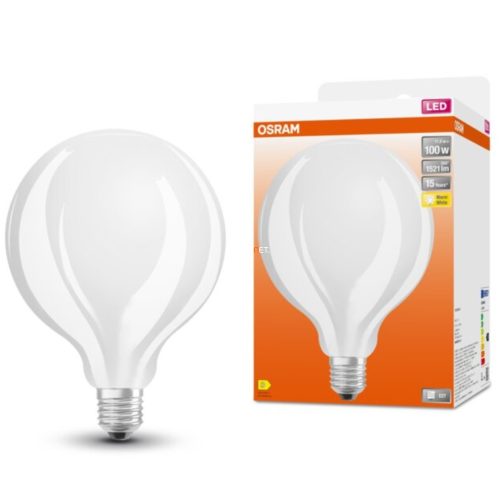 Osram E27 LED Star óriásgömb 11W 1521lm 2700K melegfehér 300° - 100W izzó helyett