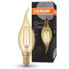 Osram Vintage BA E14 1,5W 120lm 2400K, borostyán - 12W izzó helyett