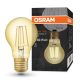 Osram Vintage A E27 6,5W 650lm 2400K , borostyán - 50W izzó helyett