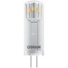 Osram G4 12V LED Special 1,8W 200lm 2700K melegfehér, 300° - 20W izzó helyett