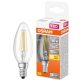 Osram E14 LED Star gyertya 4W 470lm 2700K melegfehér 300° - 40W izzó helyett