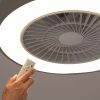 Ledvance Smart+ WIFI szabályozható ventilátoros LED lámpa, szürke