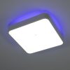 Ledvance Smart+ WIFI okos mennyezeti LED lámpa, színes háttérvilágítással, hideg/melegfehér, 28 W, fehér (Orbis Backlight Square RGBW)