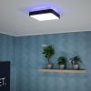 Ledvance Smart+ WIFI okos mennyezeti LED lámpa, színes háttérvilágítással, hideg/melegfehér, 28 W, fekete (Orbis Backlight Square RGBW)