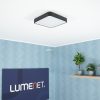 Ledvance Smart+ WIFI okos mennyezeti LED lámpa, színes háttérvilágítással, hideg/melegfehér, 28 W, fekete (Orbis Backlight Square RGBW)