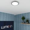 Ledvance Smart+ WIFI okos mennyezeti LED lámpa fürdőszobába, hideg/melegfehér, 18 W, króm színben (Orbis Clean)