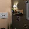 Ledvance Smart+ WIFI okos hattyú alakú LED lámpa falra, hideg/melegfehér, 23 W (Orbis Wall Svan)