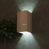 Ledvance Smart+ WIFI okos fa mintázatú LED lámpa falra, hideg/melegfehér, 12 W (Orbis Wall Wood Rectangular)