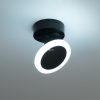 Ledvance Smart+ WIFI okos sínes LED lámpa, hideg/melegfehér, 6,5 W, fekete színben (Tracklight Spot Circle)