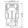 Osram LEDriving SL 7505DWP CW-02B W21W 12V 1,4W 6000K 2db/bliszter