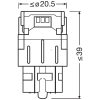 Osram LEDriving SL 7515DYP-02B W3x16q Yellow W21/5W (7515) 2db/bliszter sárga