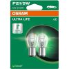 Osram Ultra Life 7528ULT P21/5W BAY15d jelzőizzó 2db/bliszter