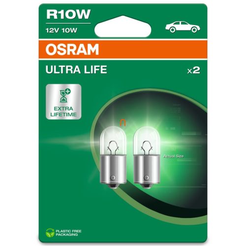 Osram Ultra Life R10W jelzőizzó 2db/bliszter