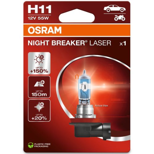 Osram Night Breaker Laser H11 +150% bliszteres