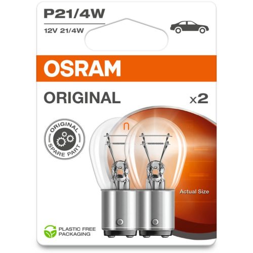 Osram Original Line 7225-02B P21/4W jelzőizzó 2db/bliszter