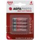 AAA elem mikro féltartós heavy duty 4db/bliszter (AgfaPhoto)