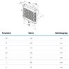 Ventilátor automata zsaluval, 125mm (319)