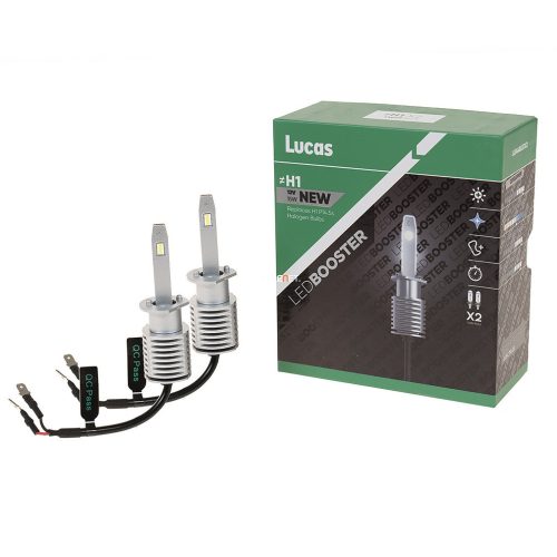 Bontott csomagolású Lucas H1 LED 12V 15W, 2db/csomag