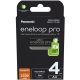 Eneloop Pro AA Ni-MH akkumulátor 2500mAh 4db/csomag