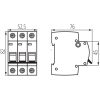 Kismegszakító 25A, B típus (3P)