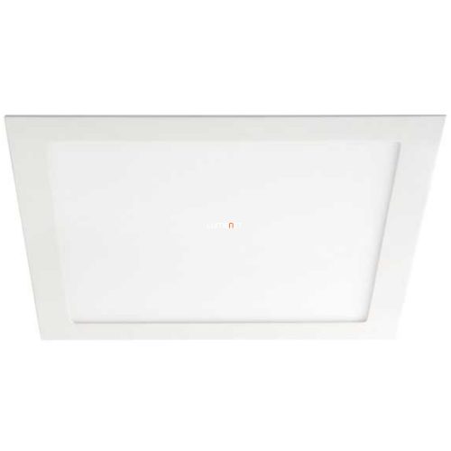 Süllyesztett LED lámpa 18W 1080lm 4000K, szögletes, ezüst