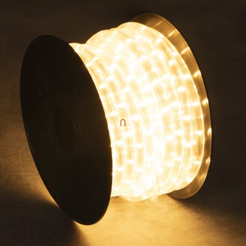 LED fénykábel melegfehér színű, 15 méteres 30W (nem vágható)