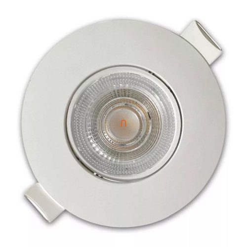 Süllyesztett LED spot lámpa 4,9W 480lm, hidegfehér, fekete (Beam)