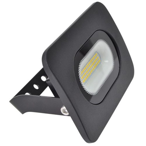 Tracon LED fényvető beépített bekötődobozzal fekete 20W, 4000K, IP65, 1500lm RSMDL20H