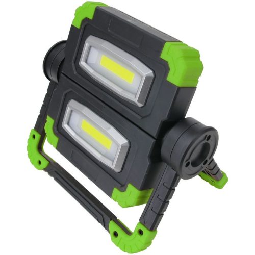 Tracon akkumulátoros LED szerelő reflektor 20W, 6500K, 3,7V, 5000mAh, 850lm, 4h, IP43 STLFL210W