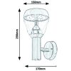 Rábalux 7919 Amalfi kültéri fali LED lámpa IP44