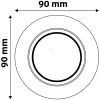 Billenthető süllyesztett spot lámpa 9X2,7cm
