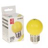 Avide E27 LED Dekor 1W 30lm sárga 200°